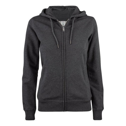 Front - Clique Womens/Ladies Premium Full Zip Hoodie