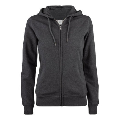 Front - Clique Womens/Ladies Premium Full Zip Hoodie