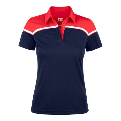 Front - Cutter & Buck Womens/Ladies Seaback Polo Shirt