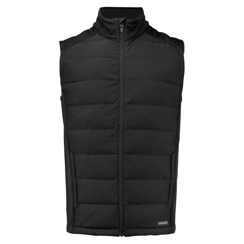 Front - Cutter & Buck Mens Oak Harbor Body Warmer
