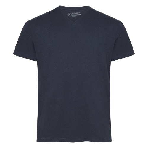 Front - Cutter & Buck Mens Manzanita V Neck T-Shirt