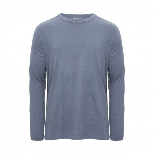 Front - Cottover Unisex Adult Relaxed Fit Long-Sleeved T-Shirt