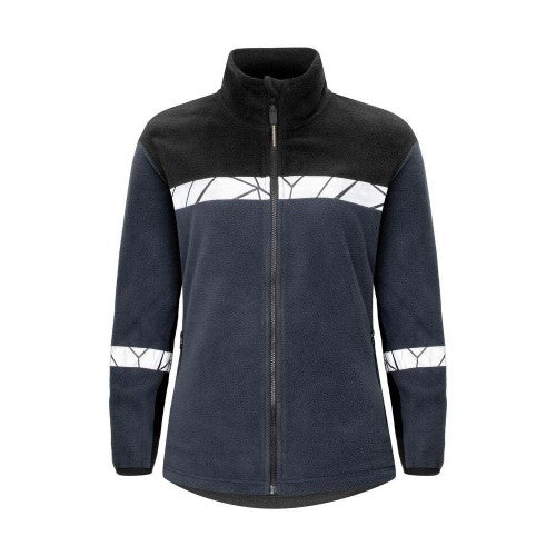 Front - Projob Womens/Ladies Progression Full Zip Fleece Jacket
