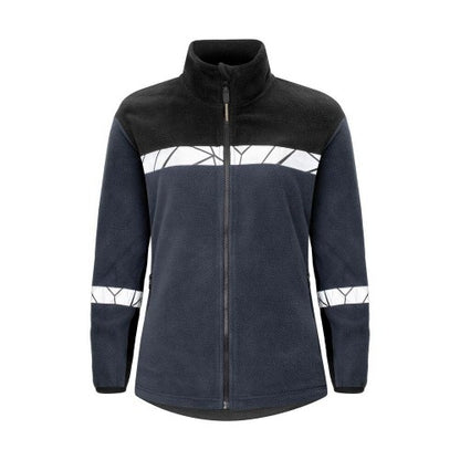 Front - Projob Womens/Ladies Progression Full Zip Fleece Jacket