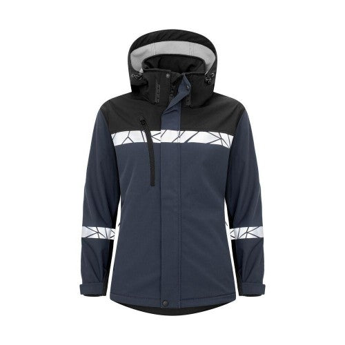 Front - Projob Womens/Ladies Progression Soft Shell Jacket