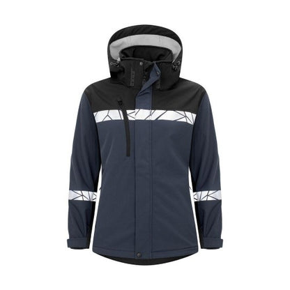 Front - Projob Womens/Ladies Progression Soft Shell Jacket