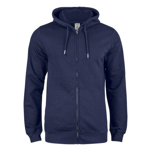 Front - Clique Mens Premium OC Full Zip Hoodie