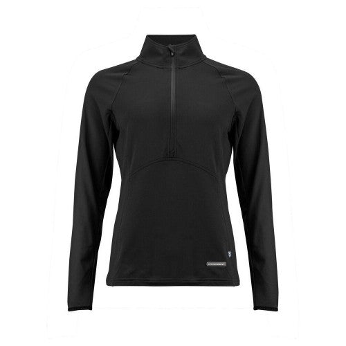 Front - Cutter & Buck Womens/Ladies Adapt Half Zip Fleece Top