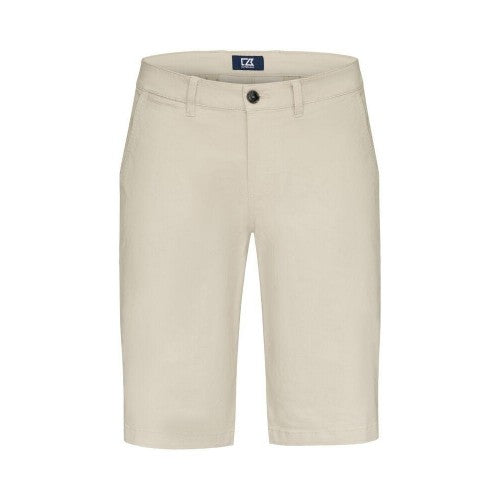 Front - Cutter & Buck Mens Edgemont Shorts