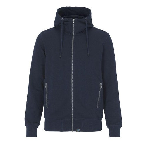 Front - Cottover Mens French Terry Full Zip Hoodie