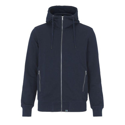 Front - Cottover Mens French Terry Full Zip Hoodie