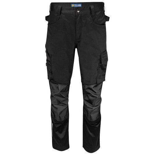 Front - Projob Mens 5574 Work Trousers