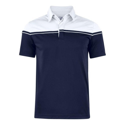 Front - Cutter & Buck Mens Seaback Polo Shirt