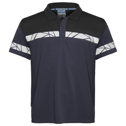 Front - Projob Mens Progression Pique Polo Shirt