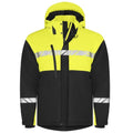 Front - Projob Mens Progression Soft Shell Jacket