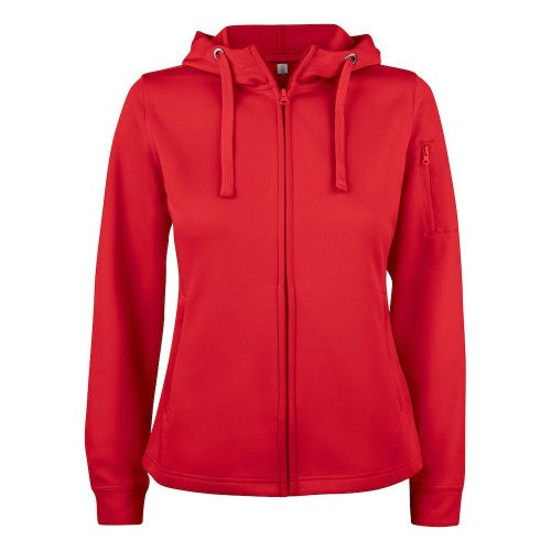 Front - Clique Womens/Ladies Basic Active Full Zip Hoodie