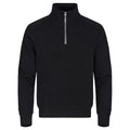 Front - Clique Unisex Adult Classic Half Zip Sweatshirt