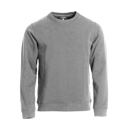 Front - Clique Unisex Adult Classic Melange Round Neck Sweatshirt