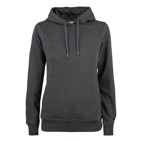 Front - Clique Womens/Ladies Premium Melange Hoodie