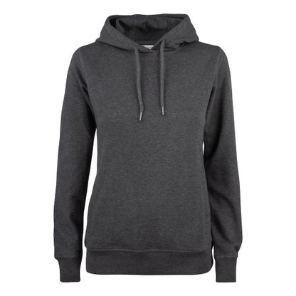 Front - Clique Womens/Ladies Premium Melange Hoodie