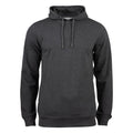 Front - Clique Mens Premium Melange Hoodie