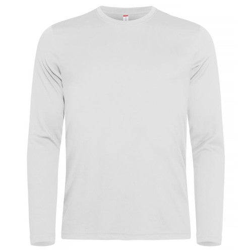 Front - Clique Mens Basic Active Long-Sleeved T-Shirt