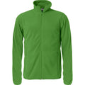 Front - Clique Mens Basic Microfleece Fleece Jacket