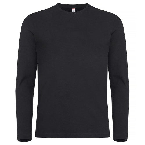 Front - Clique Mens Premium Long-Sleeved T-Shirt