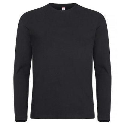 Front - Clique Mens Premium Long-Sleeved T-Shirt
