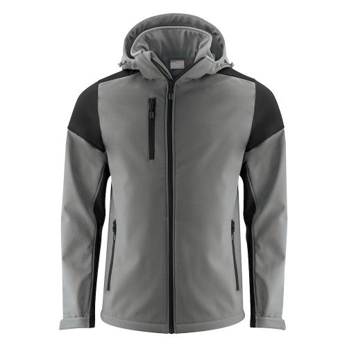 Front - Printer Mens Prime Soft Shell Jacket