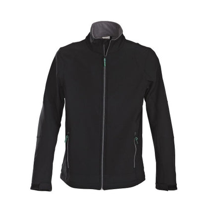 Front - Printer Mens Trial Soft Shell Jacket