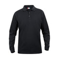 Front - Clique Childrens/Kids Long-Sleeved Polo Shirt