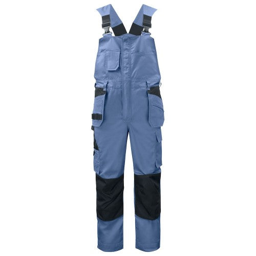 Front - Projob Mens Bib And Brace Trouser