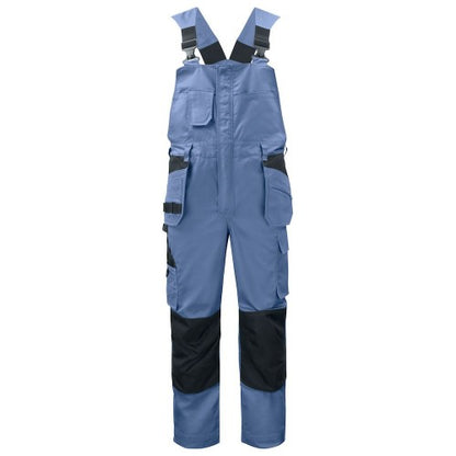 Front - Projob Mens Bib And Brace Trouser