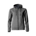 Front - Clique Womens/Ladies Ottawa Melange Full Zip Hoodie