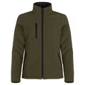 Front - Clique Womens/Ladies Padded Soft Shell Jacket