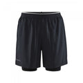 Front - Craft Mens ADV Charge Stretch 2 in 1 Shorts
