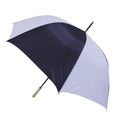 Front - Mens/Womens Unisex Large Automatic Stripe Design, Golf Umbrella