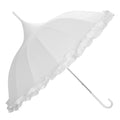 Front - X-Brella Womens/Ladies Frill Wedding Stick Umbrella