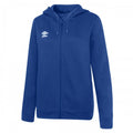 Front - Umbro Womens/Ladies Club Leisure Full Zip Hoodie