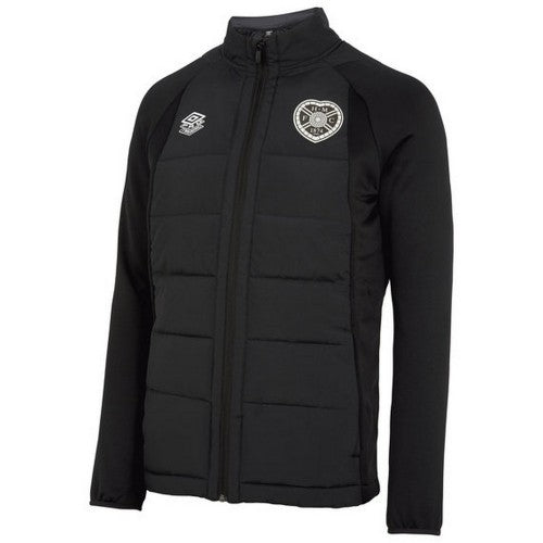 Front - Heart Of Midlothian FC Unisex Adult 22/23 Umbro Thermal Jacket