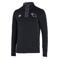 Front - Umbro Childrens/Kids 22/23 Derby County FC Quarter Zip Track Top