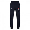 Front - Umbro Childrens/Kids 23/24 Fleece England Rugby Jogging Bottoms