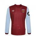 Front - Umbro Childrens/Kids 23/24 West Ham United FC Home Jersey