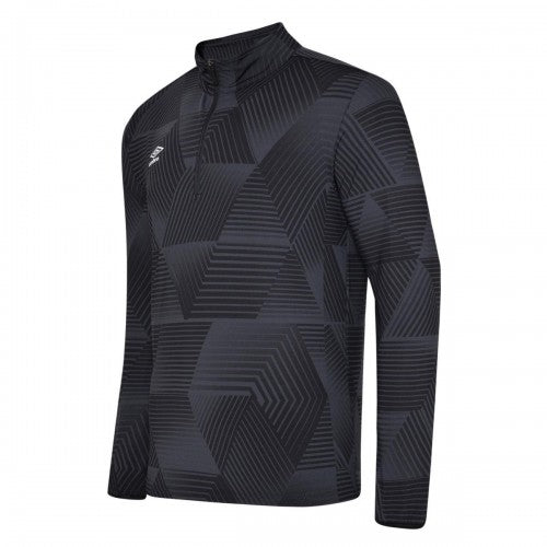 Front - Umbro Childrens/Kids Maxium Quarter Zip Training Top