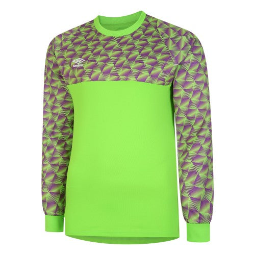 Front - Umbro Mens Flux Long-Sleeved Goalkeeper Jersey