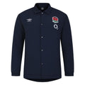 Front - Umbro Mens 23/24 England Rugby Coach Jacket