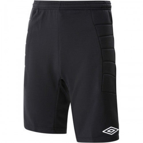 Front - Umbro Childrens/Kids Padded Goalkeeper Shorts