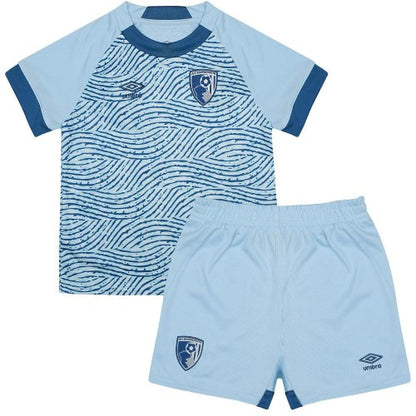 Front - Umbro Childrens/Kids 23/24 AFC Bournemouth Away Kit