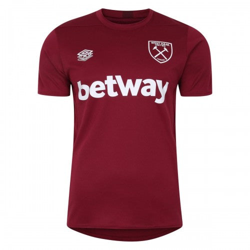 Front - Umbro Mens 23/24 West Ham United FC Training Jersey
